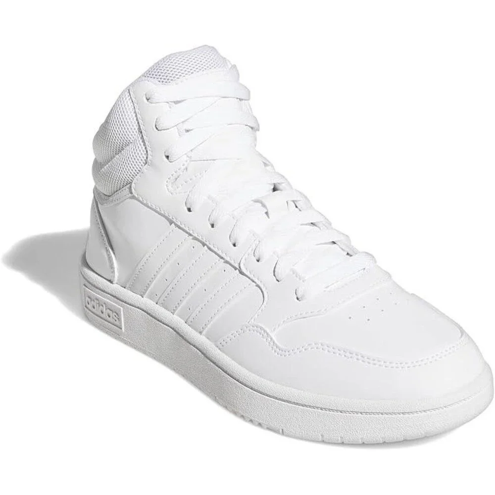 adidas Women's Hoops 3 Shoes, WHITE, Size: US 7 Women